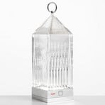 Kartell Lantern -LED-pöytälamppu, läpinäkyvä, IP54