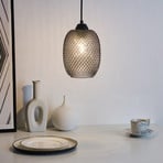 Pauleen Gleaming Glamour hanging light made of smoked glass