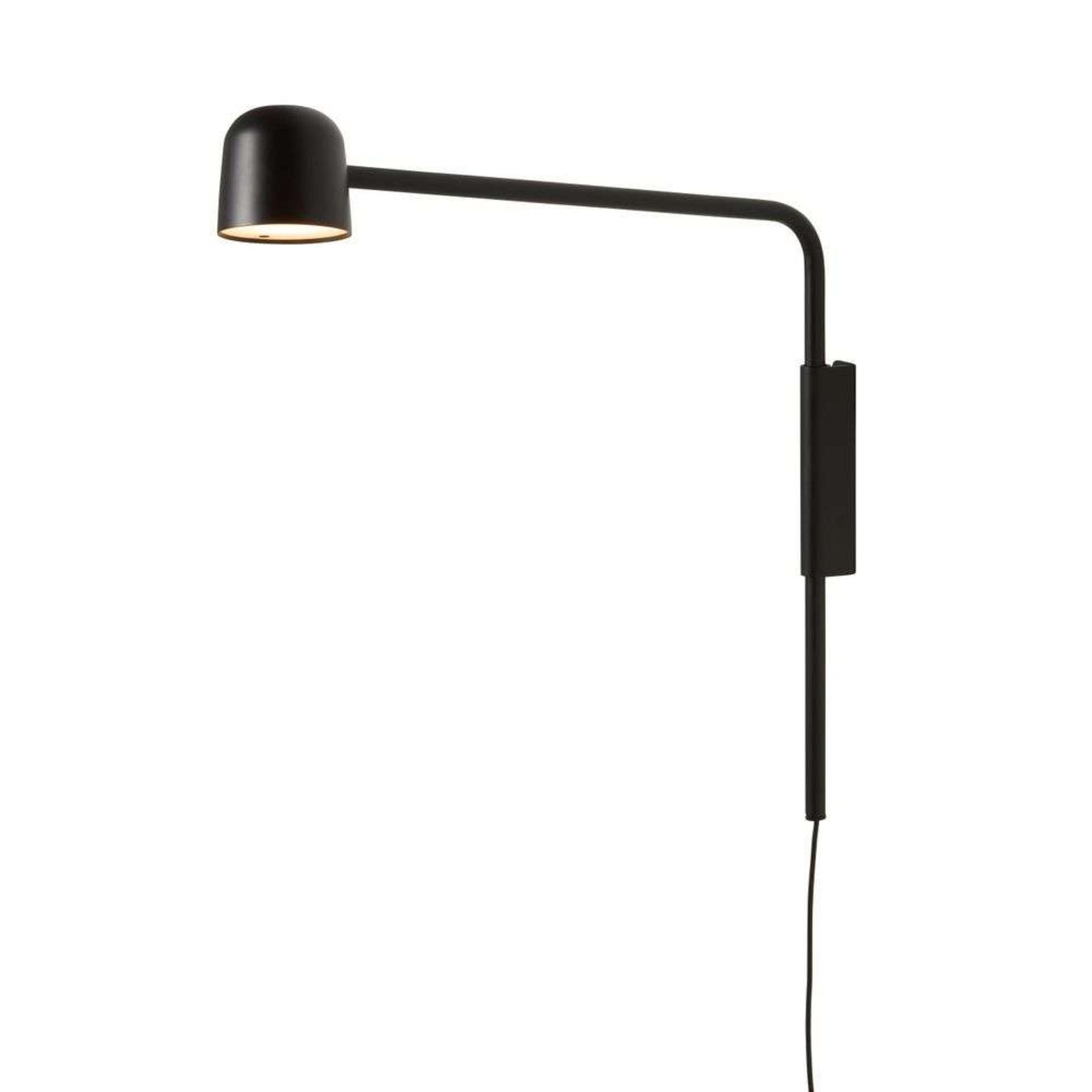 Satellite Aplique de Pared Matt Black - Frandsen