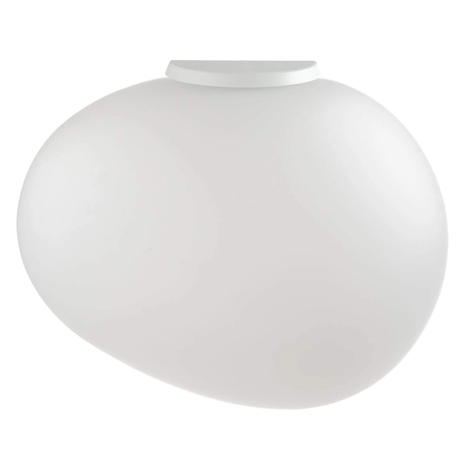 Foscarini Gregg media semi 1 vegglampe, hvit