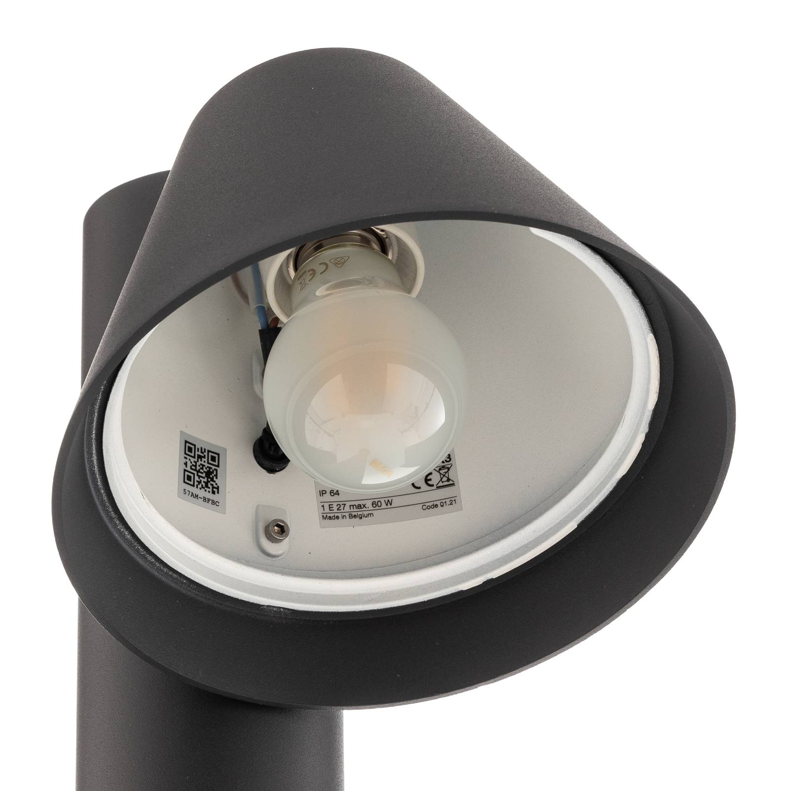 Bega 84073K3 Słupek oświetleniowy LED asymetryczny grafitowy