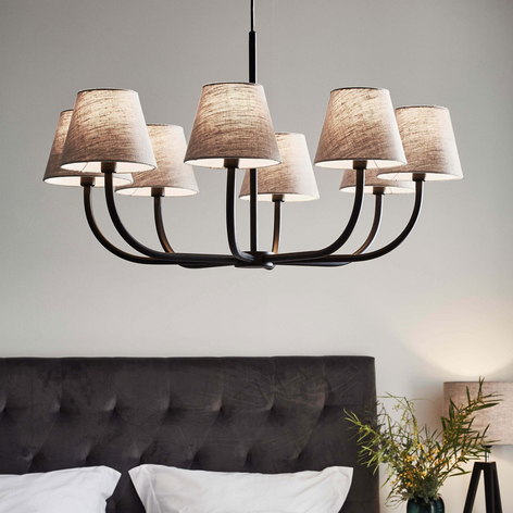 Cozy lysekrone, 8 lyskilder