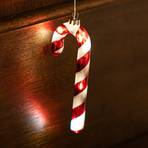 Hannah Candy Cane red decorative pendant