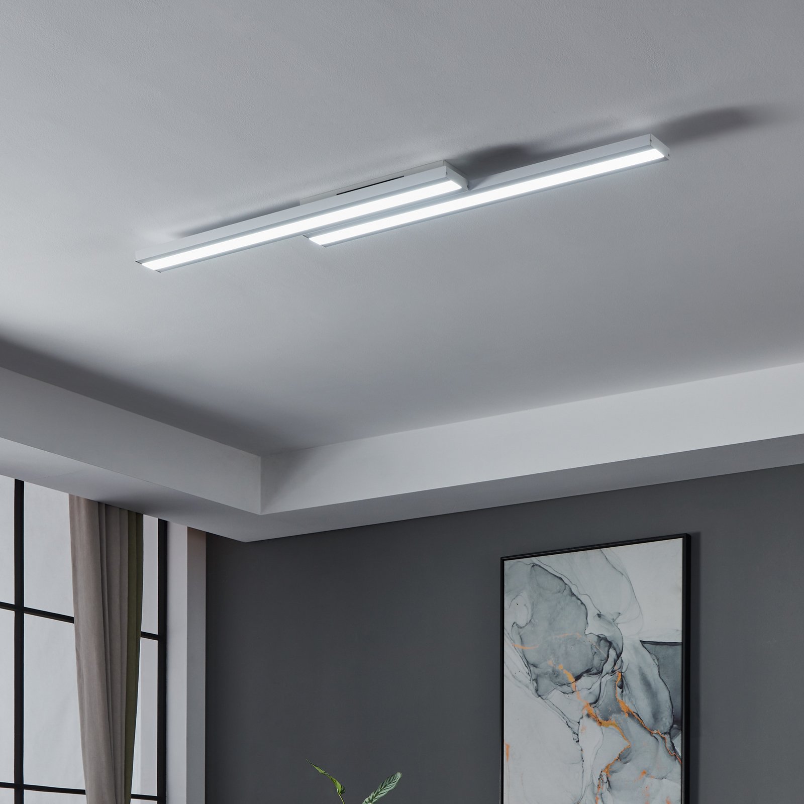 EGLO connect Saliteras-Z LED plafondlamp wit