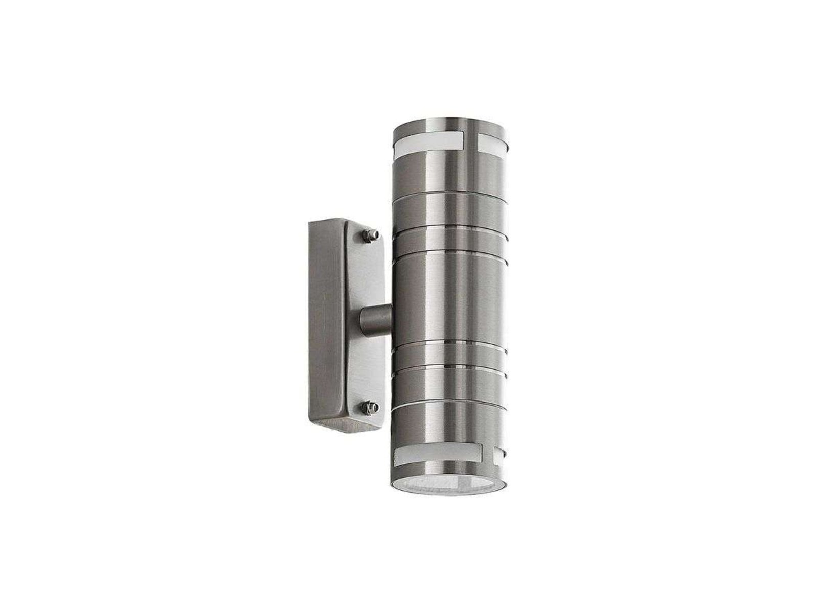 Catalin 2 Aplica de Exterior Stainless Steel - Lindby