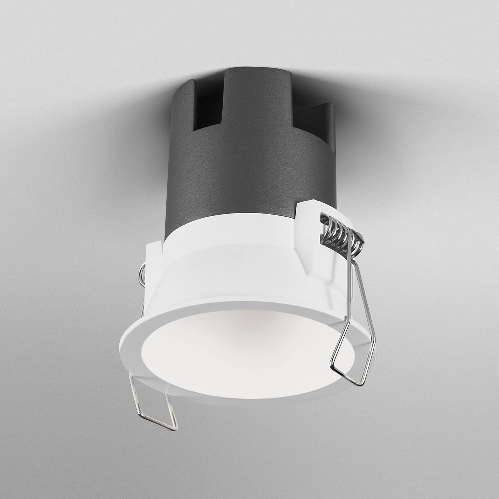OSRAM LED-Einbauspot TWIST, weiß/weiß, 830, Ø 7 cm, Metall