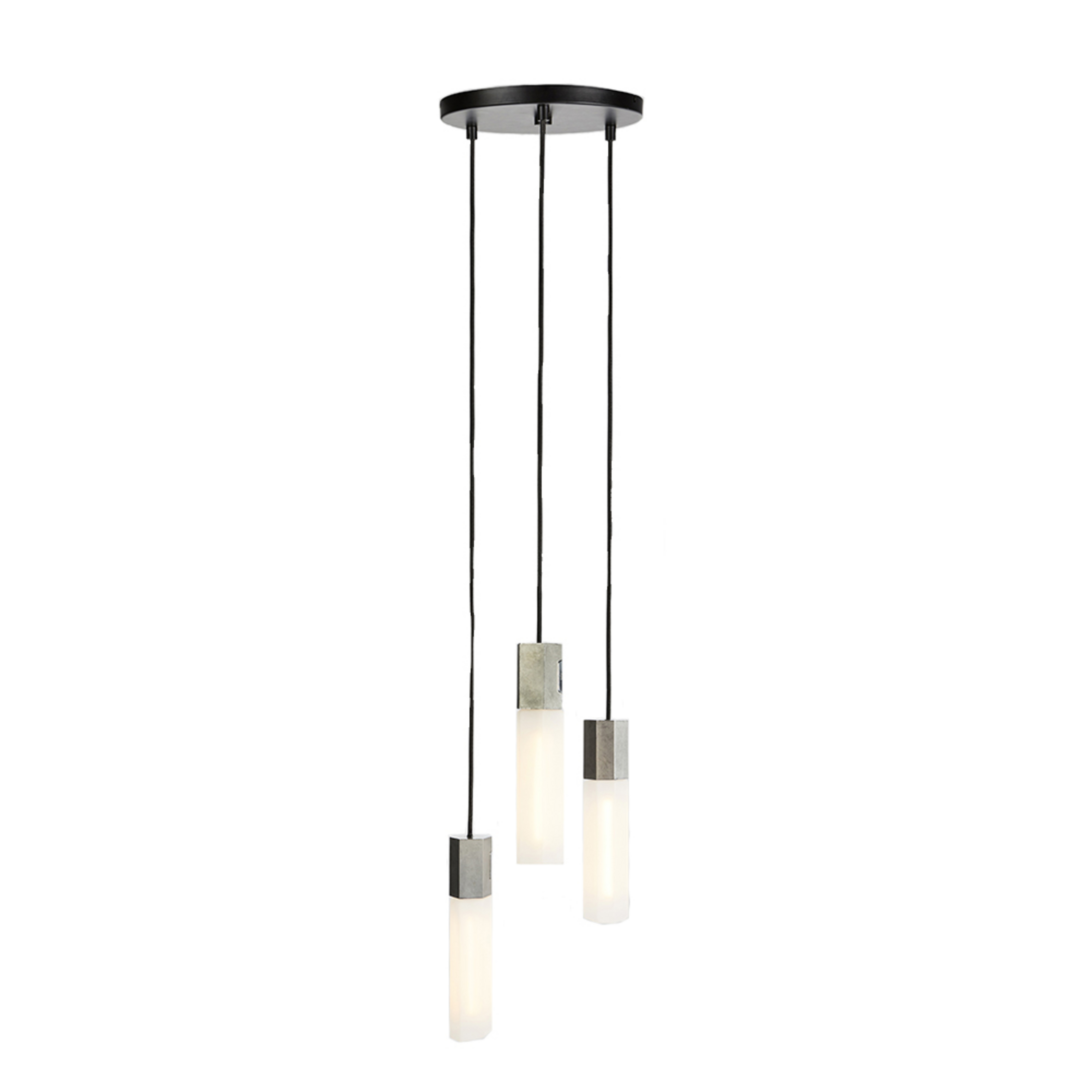 Basalt Triple Pendel Stainless Steel - Tala