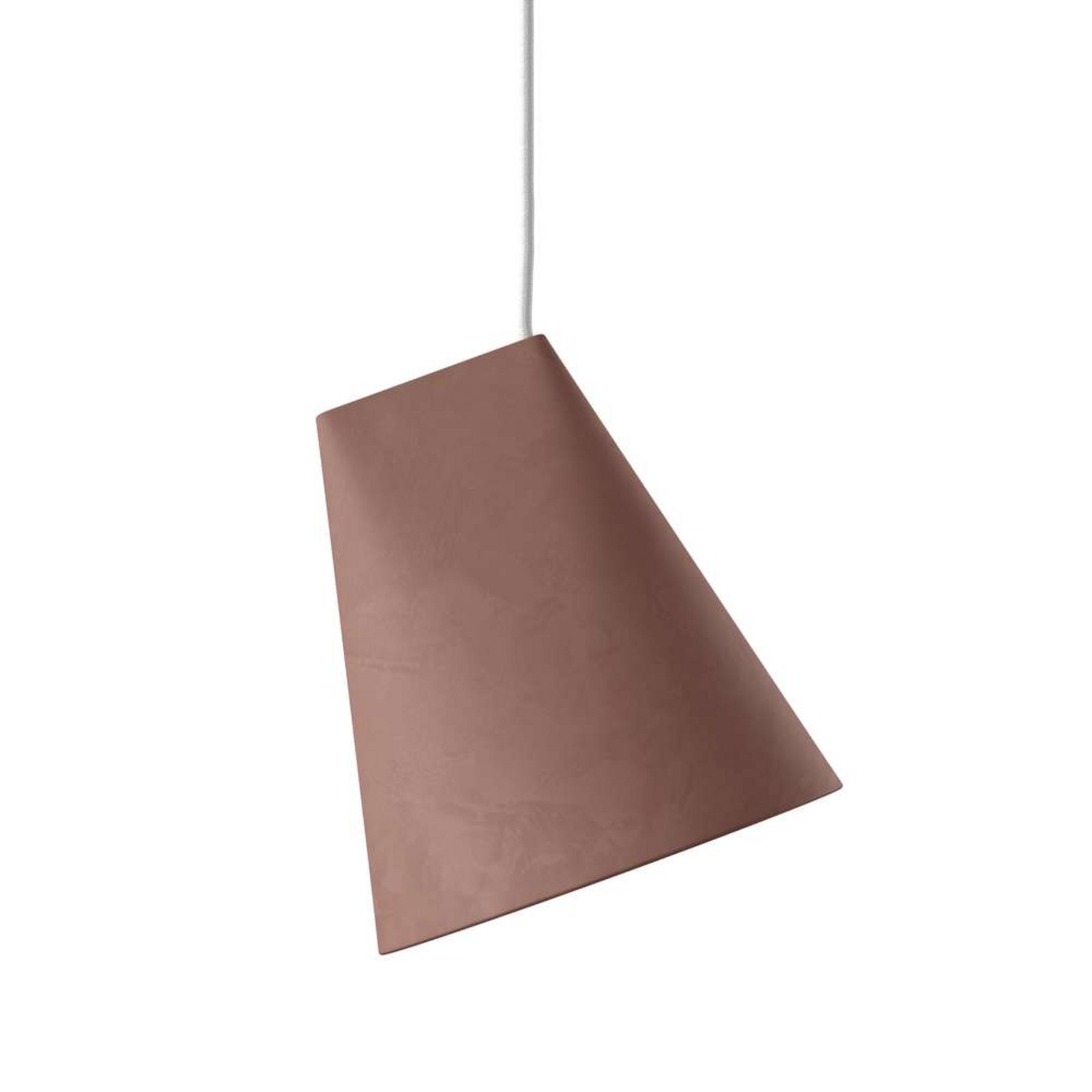 Ceramic Wide Pendant Terracotta - Moebe