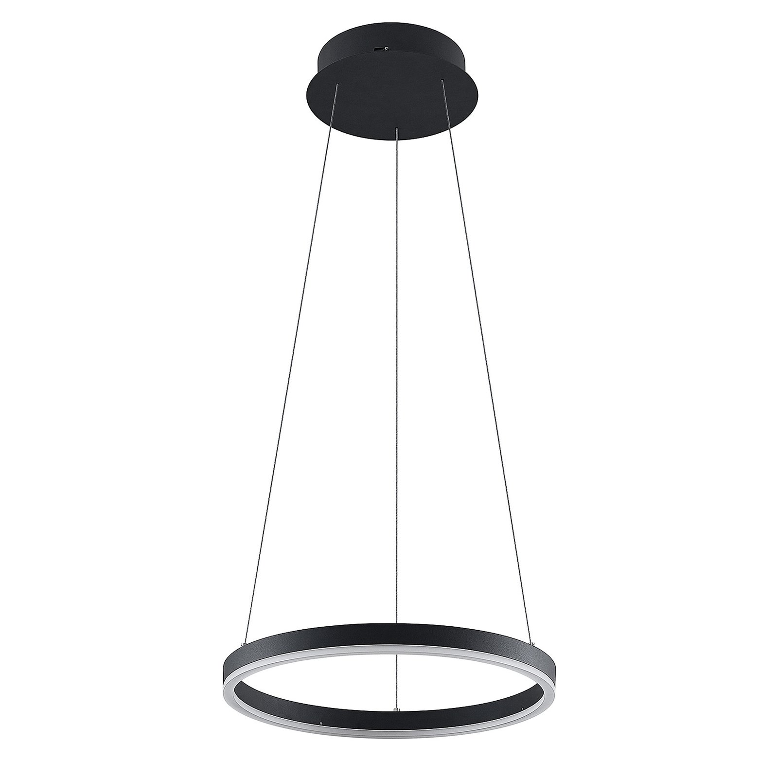Arcchio Albiona LED závesná lampa, 1 krúžok, 40 cm