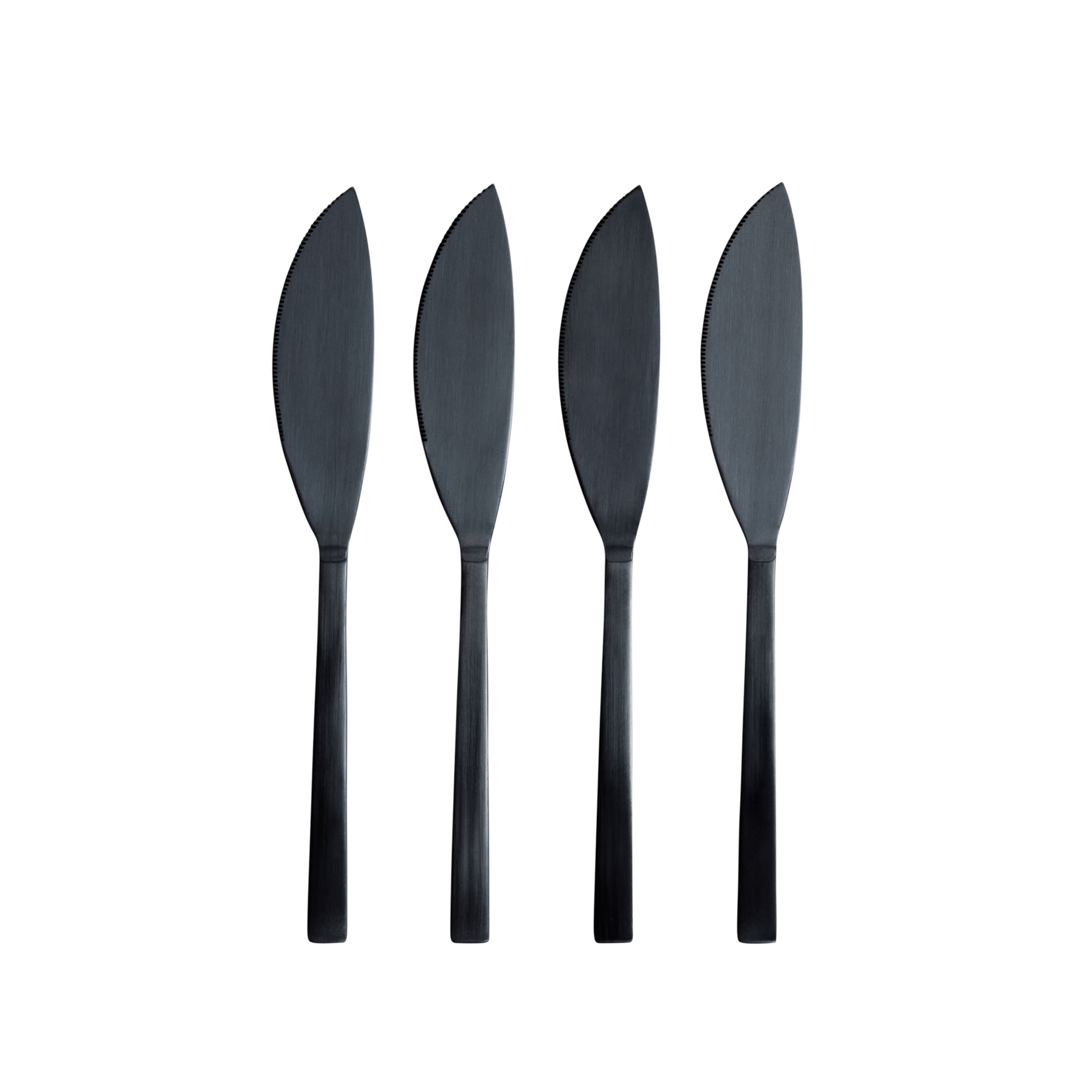 Set di 4 coltelli Kogei, nero, altezza 22 cm - 101 Copenhagen