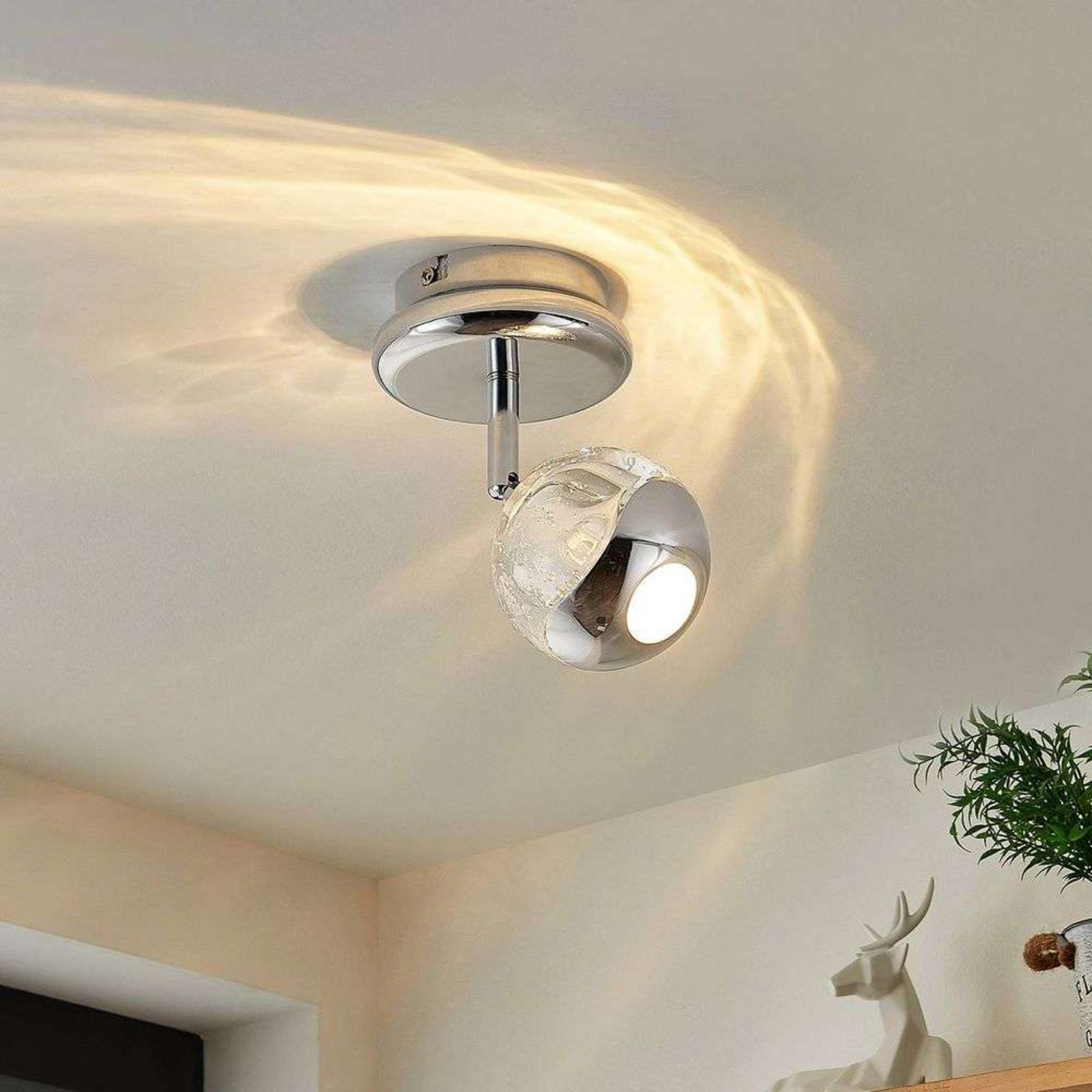 Kilio Wall Lamp Chrome - Lucande