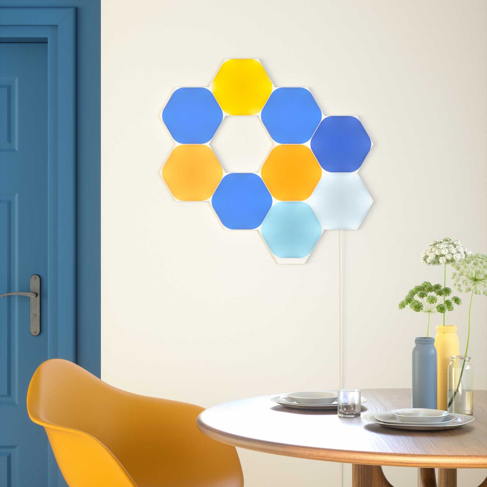 Nanoleaf Shapes Hexagons, Starter Set, 9 Panels