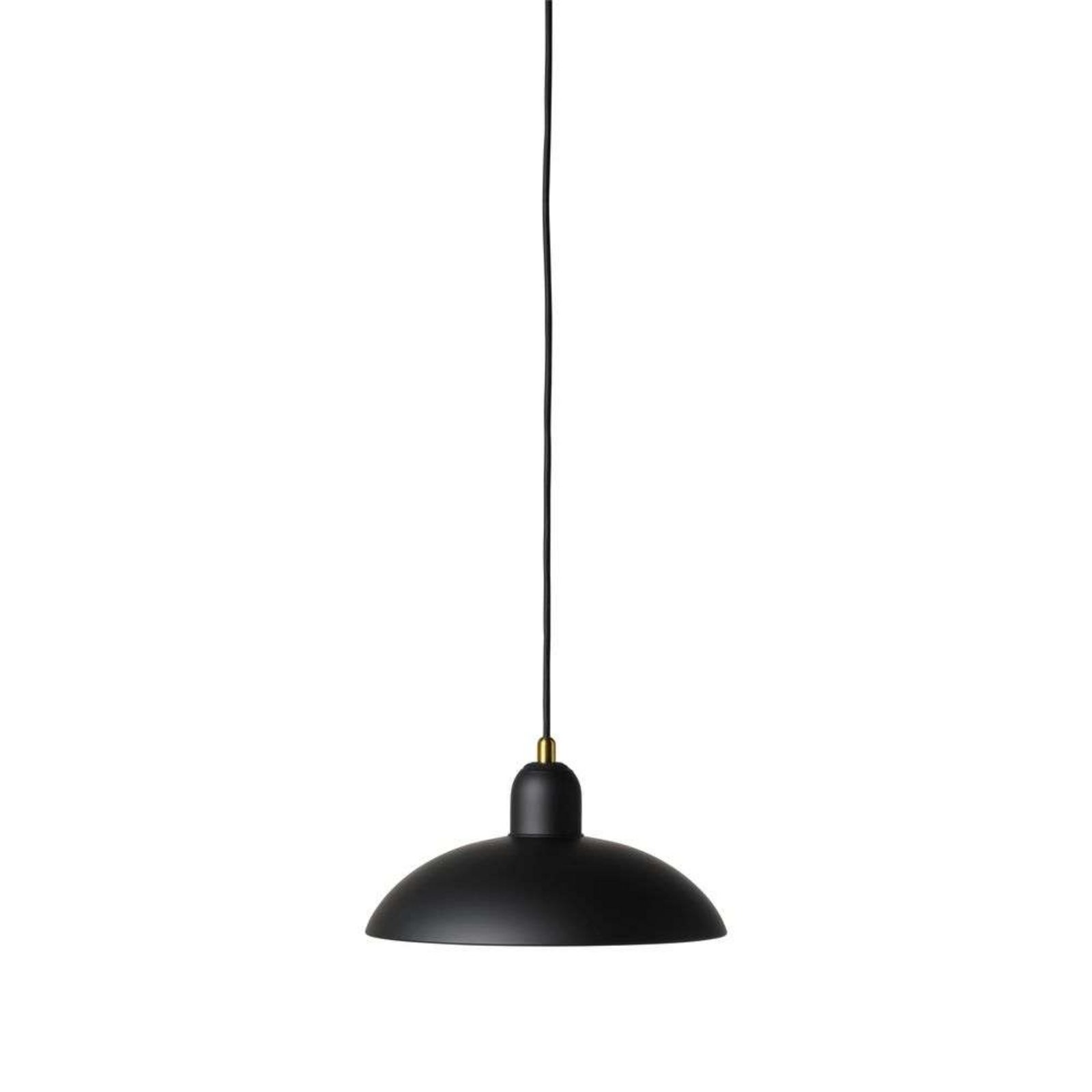 KAISER idell™ 6631-P Závěsná Lampa Matná Čierna/Mosadz - Fritz Hansen