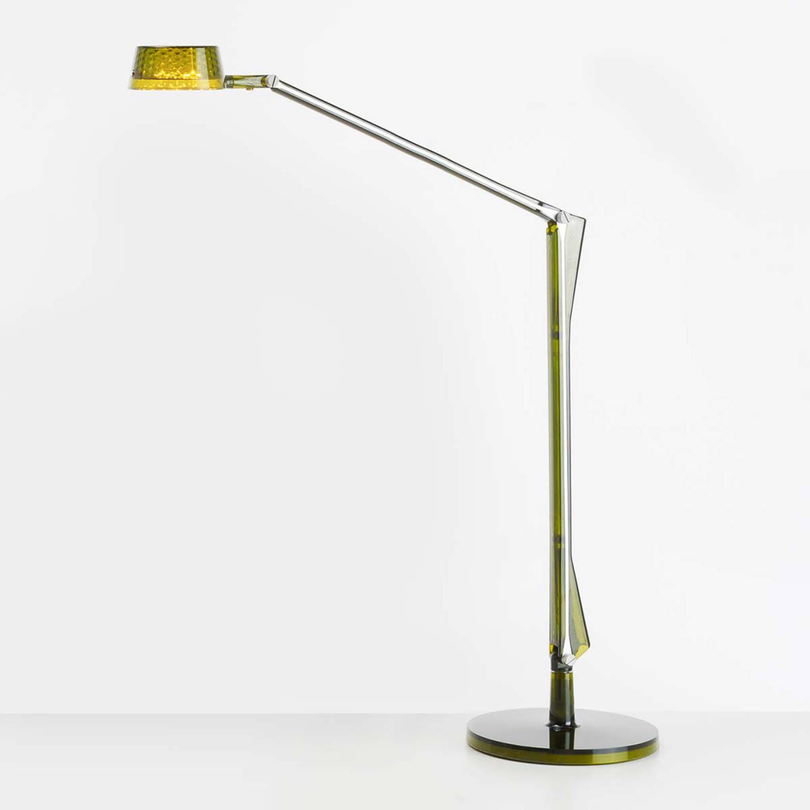 E-shop Kartell Aledin Dec – stolná LED lampa, zelená