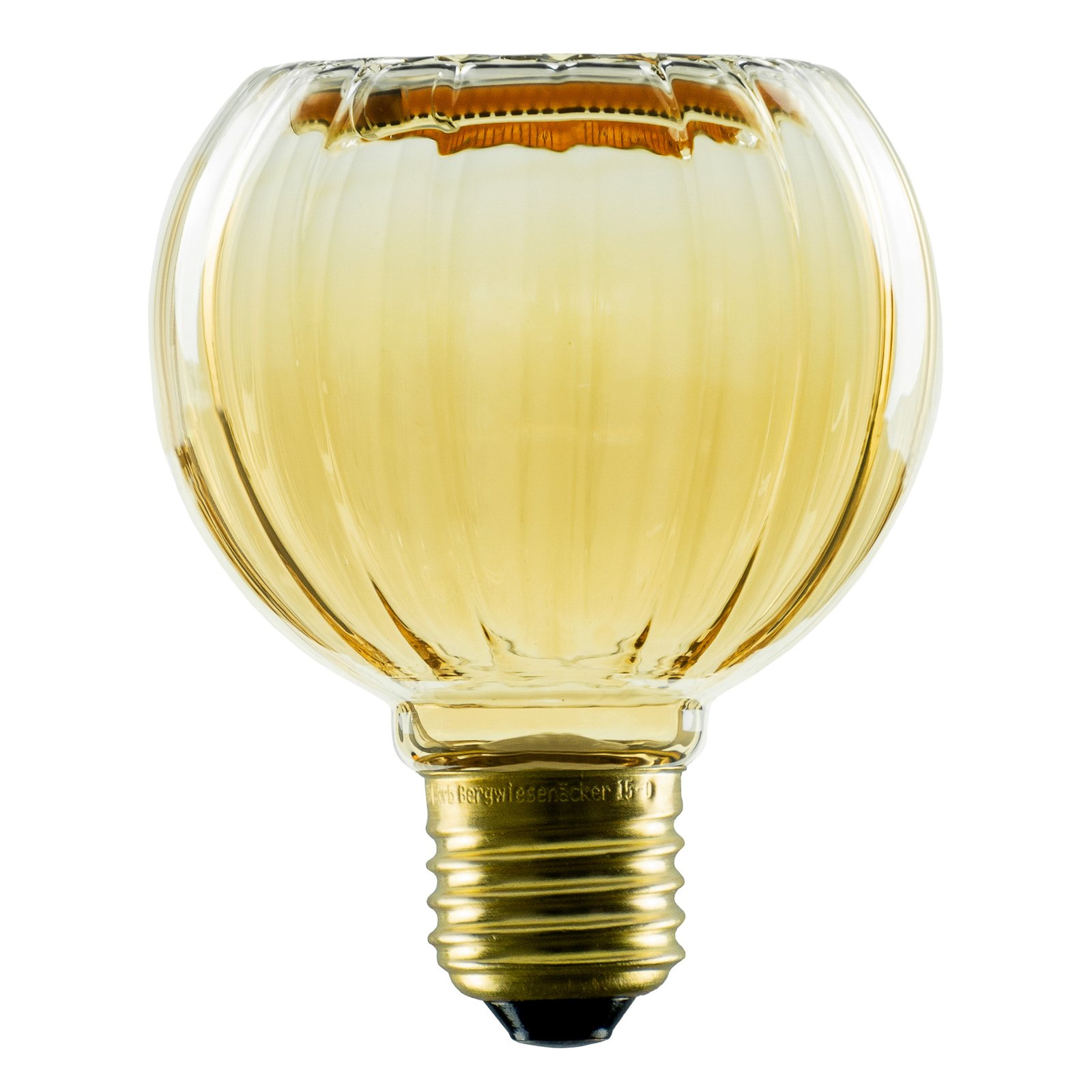 SEGULA globe LED flottant G80 E27 4W straight doré