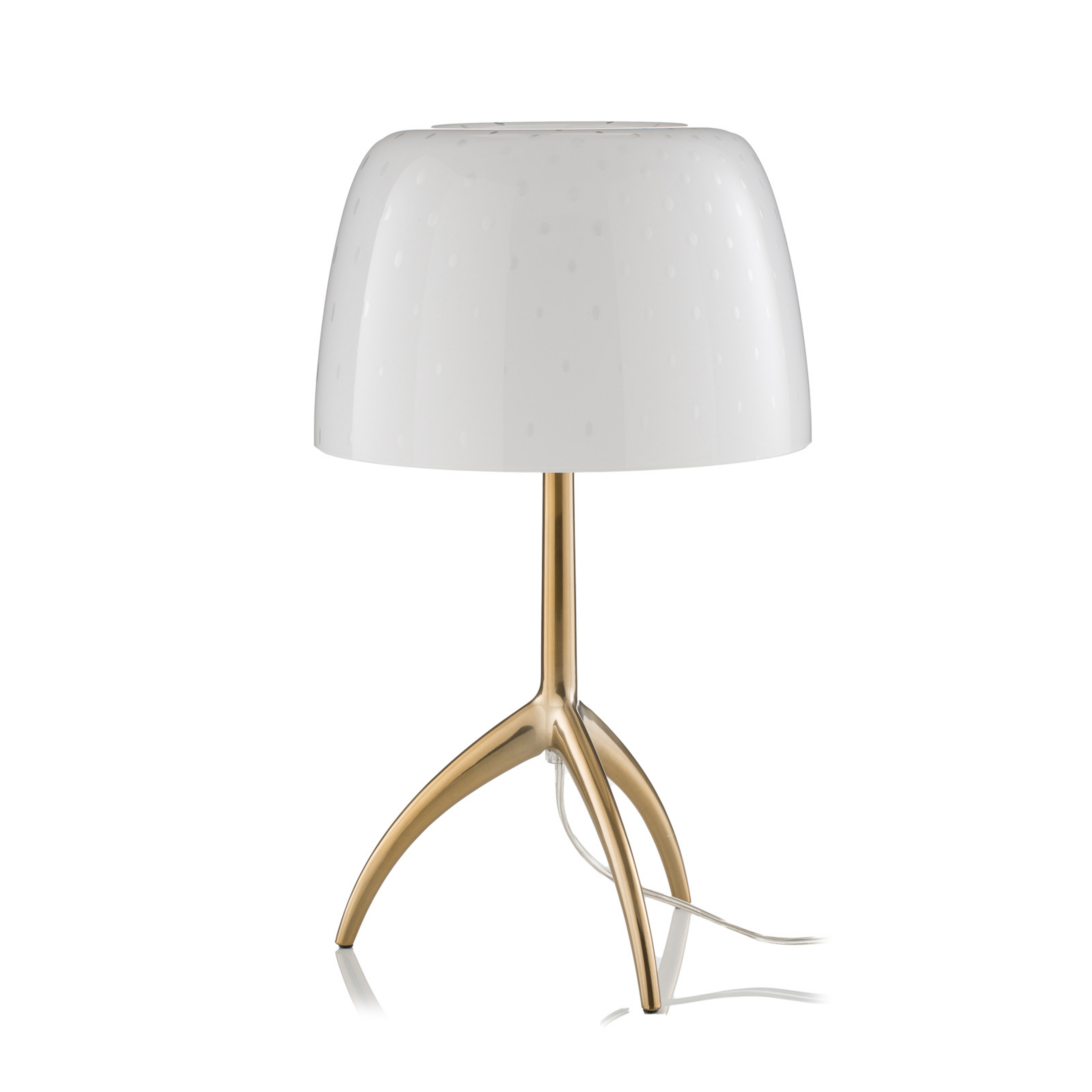 Lumiere Grande 30th Lampe de Table Golden/Bulles On/Off - Foscarini