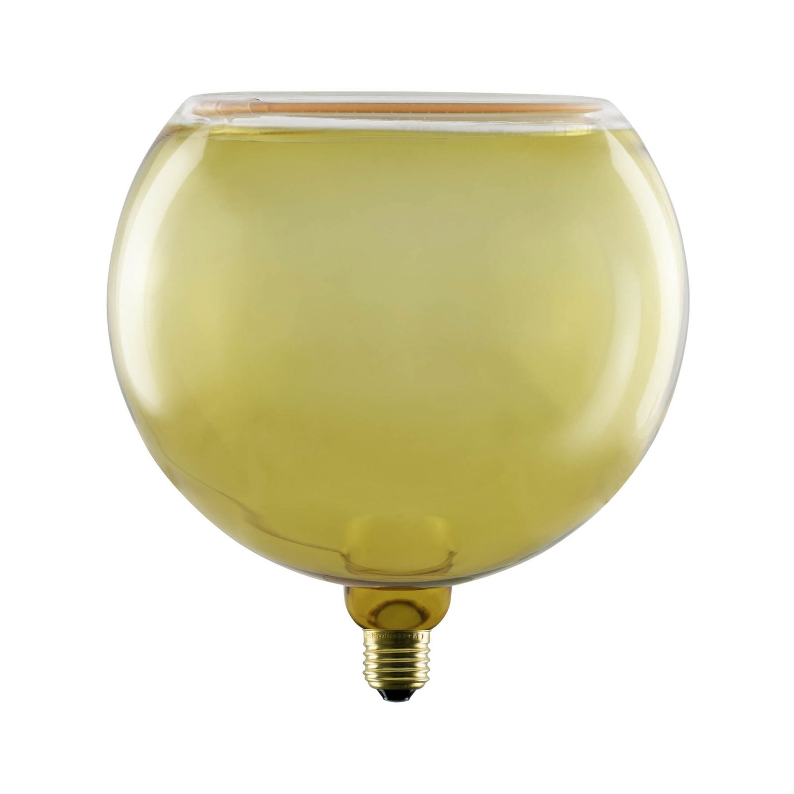 SEGULA Ampoule globe LED Floating, E27, jaune G200 6 W 922 dim