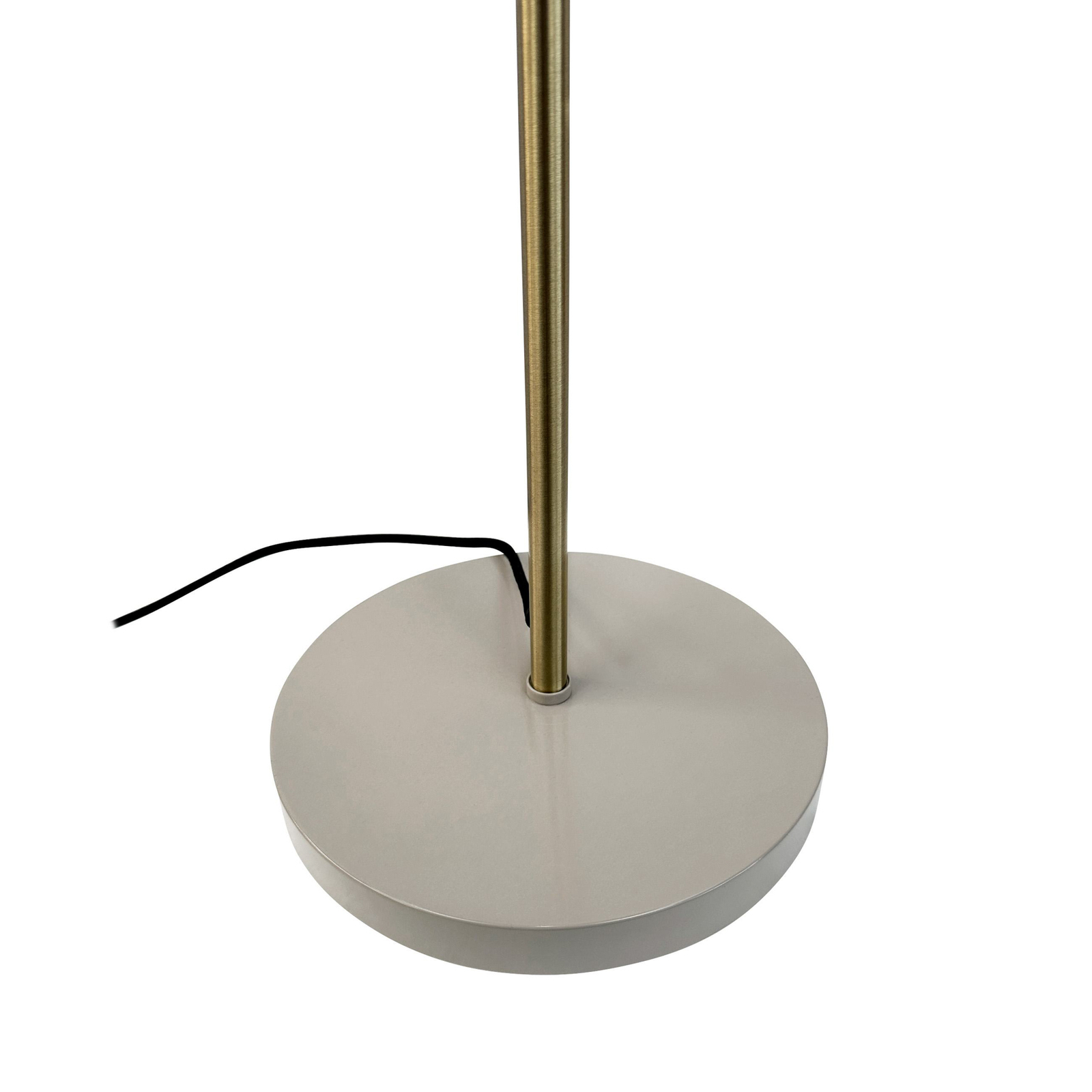 Dyberg Larsen Sleep floor lamp, brown, height 165 cm, steel