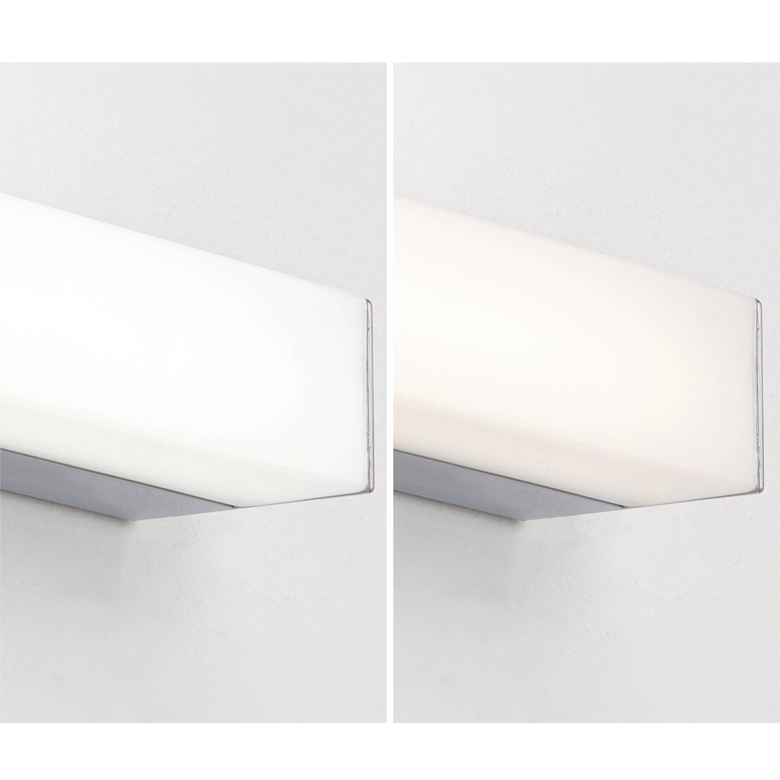 Oświetlenie lustra LED Horizon, szerokość 60 cm, chrom, IP44