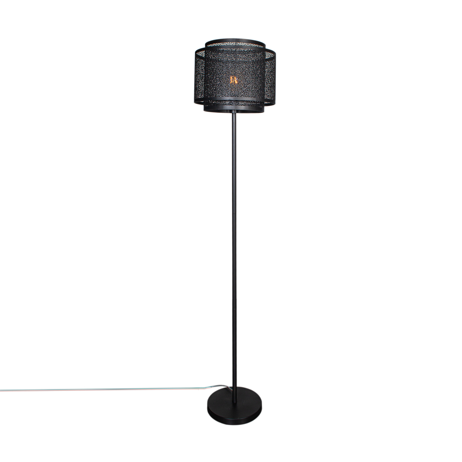 By Rydéns Hermine floor lamp, black