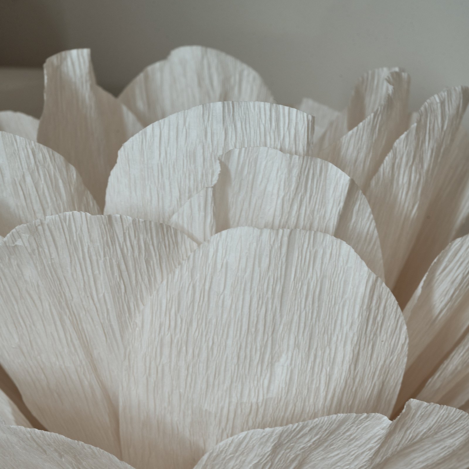 Lisa tafellamp, papier, wit, Ø 28 cm - Watt & Veke