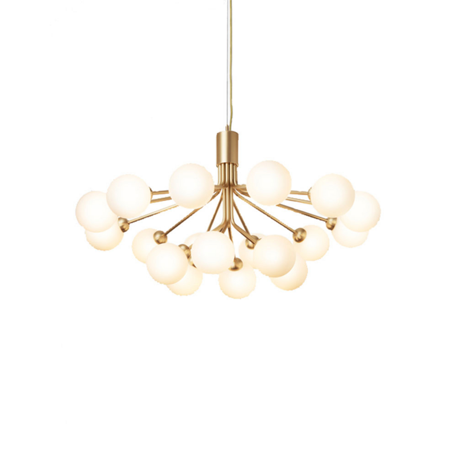 Apiales 18 Luster Brushed Brass/Opal White - Nuura