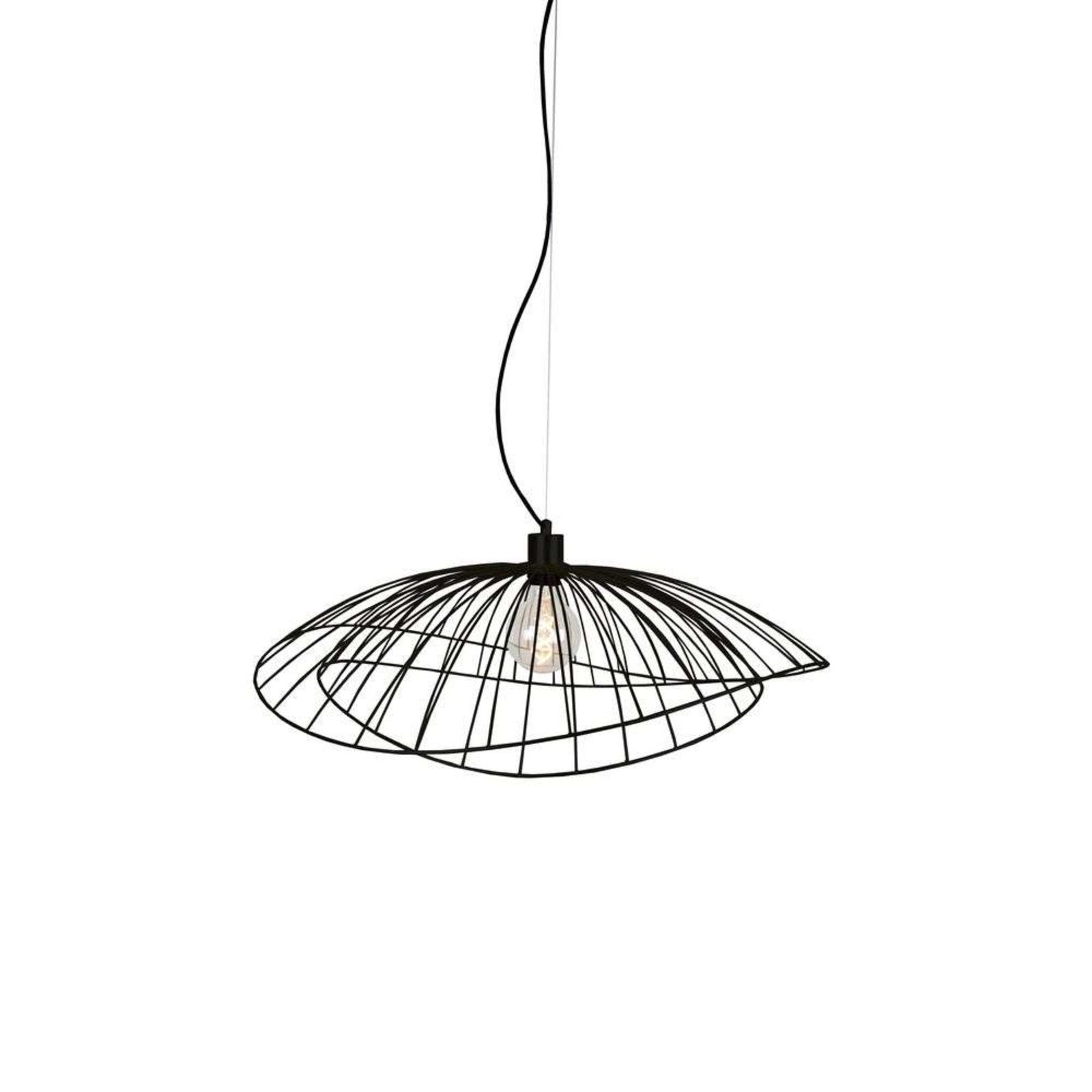 Globen Lighting Pendelleuchte RAY, schwarz, Ø 70 cm Globen Lighting Pendelleuchte RAY, schwarz, Ø 70 cm