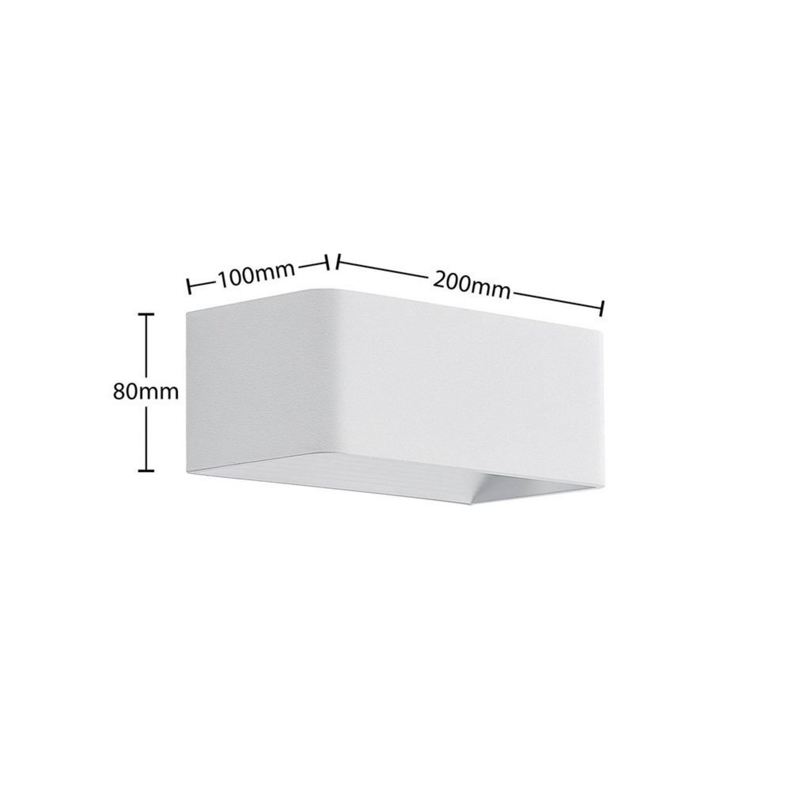 Karam LED Applique da Parete W20 White - Arcchio