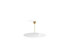 Millimetro Deckenleuchte H53 Ø85 Brass/Mirror - Luceplan