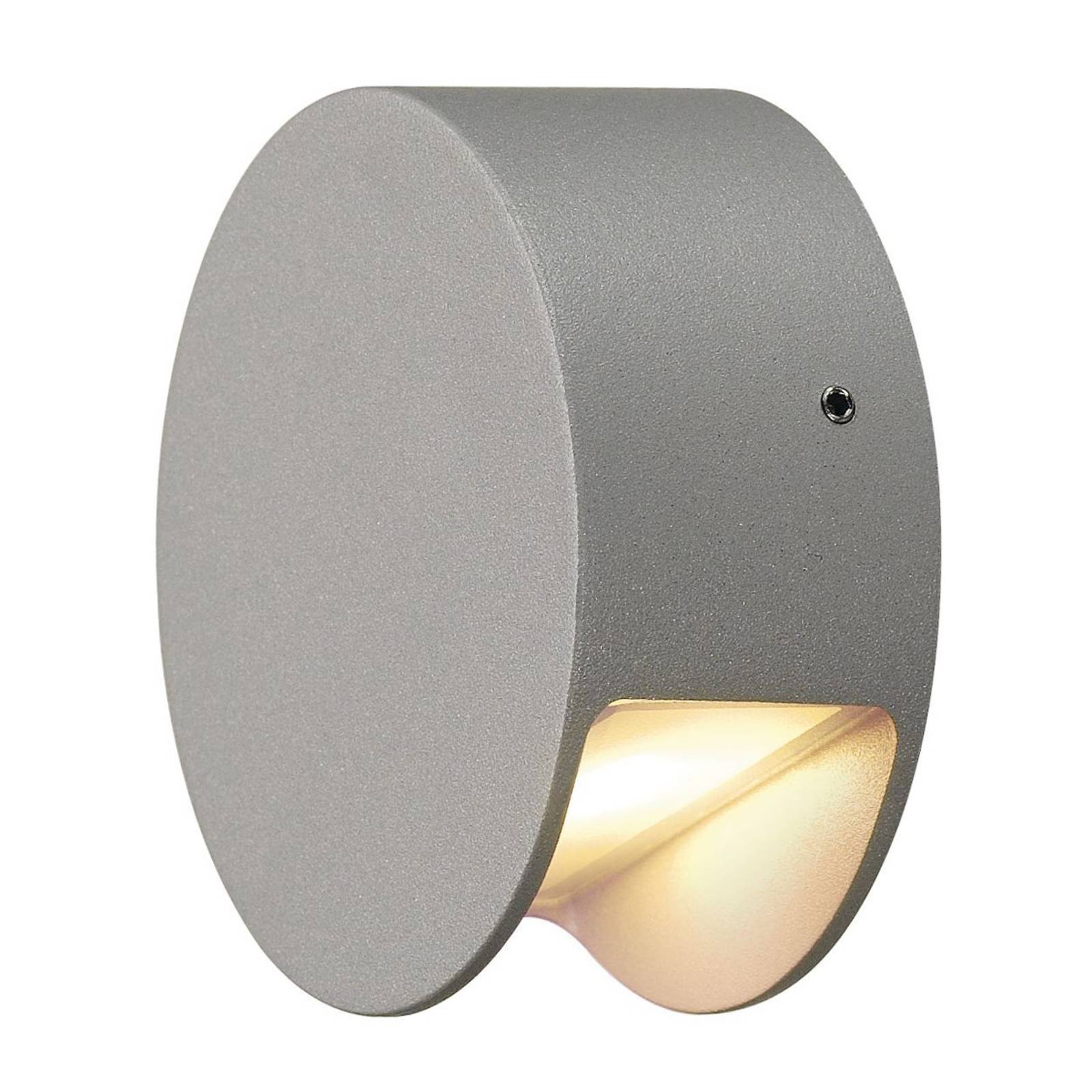SLV Pema LED-Wandleuchte, grau