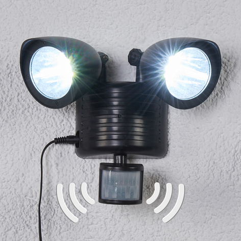 Zweiflammiger LED-Solarstrahler Tamar