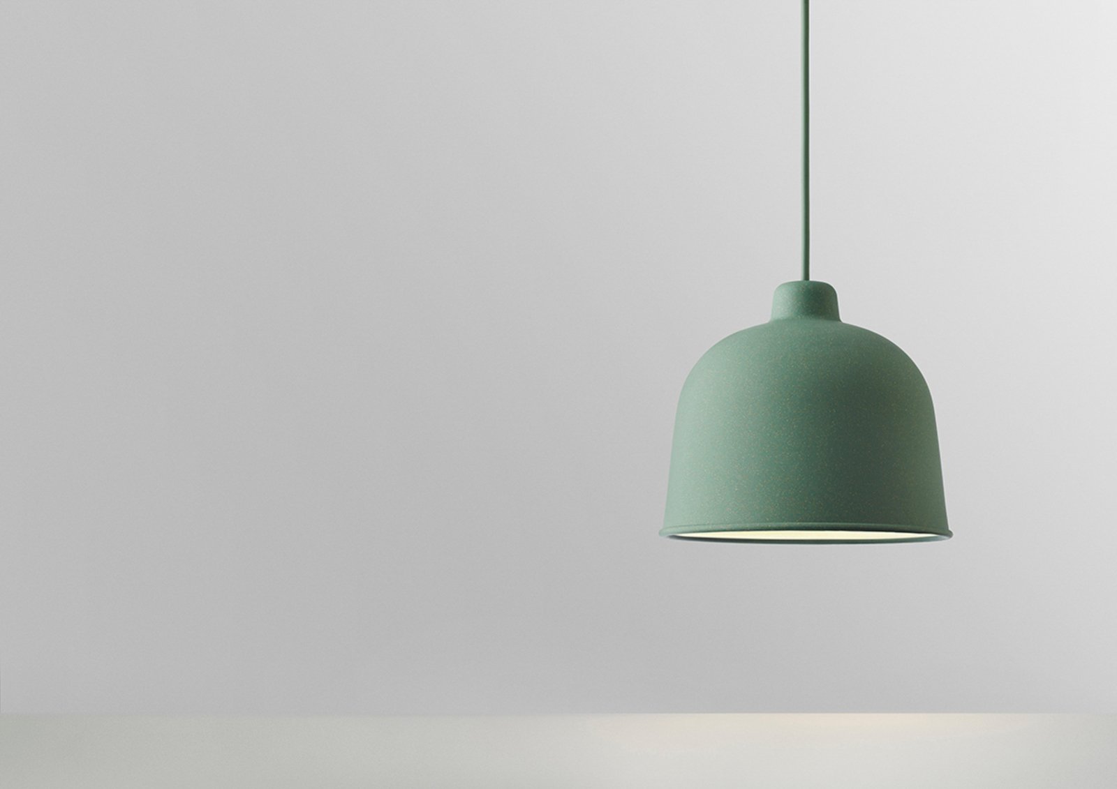 Grain Lustră Pendul Dusty Green - Muuto