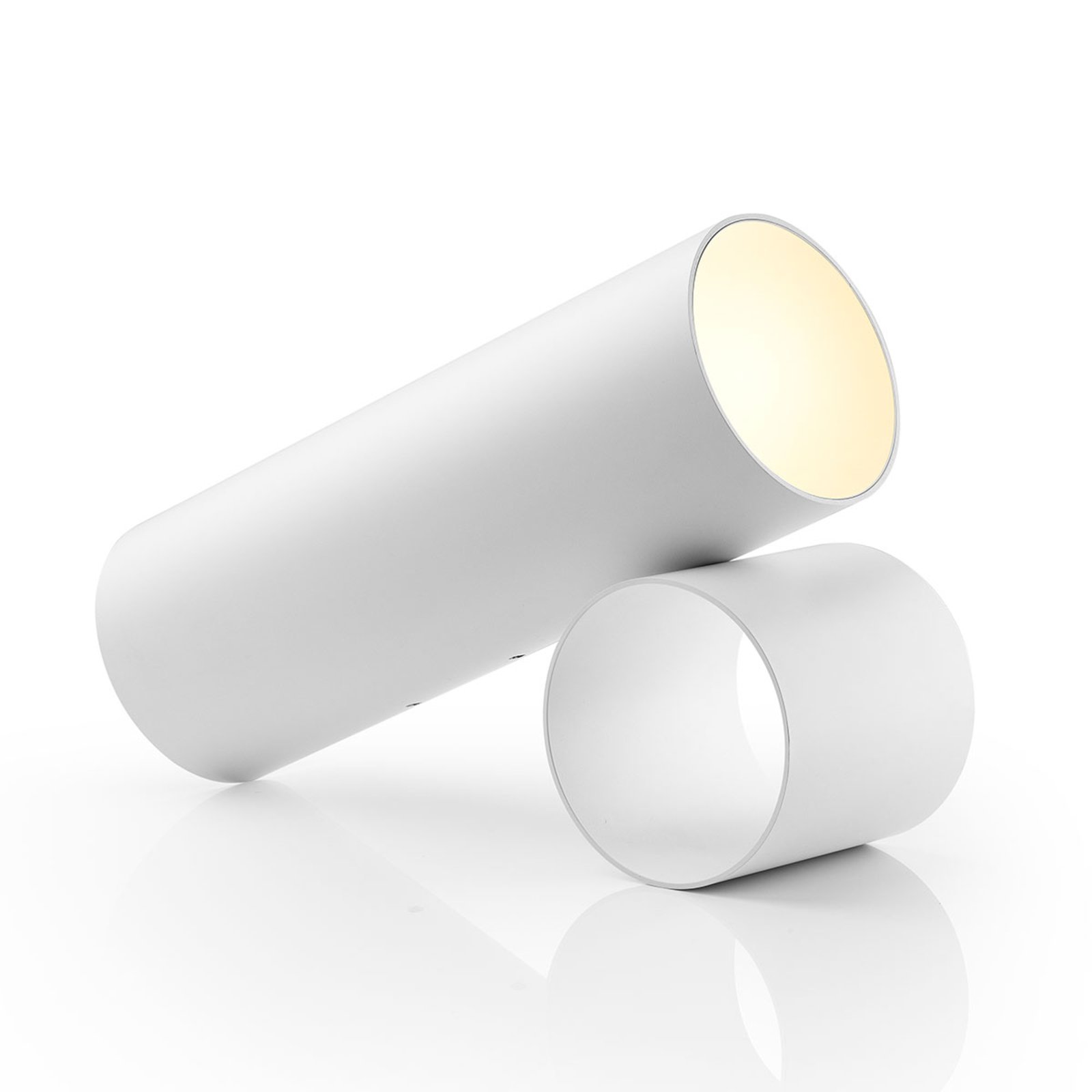 Candeeiro de mesa FLOS Sawaru LED, branco ajustável
