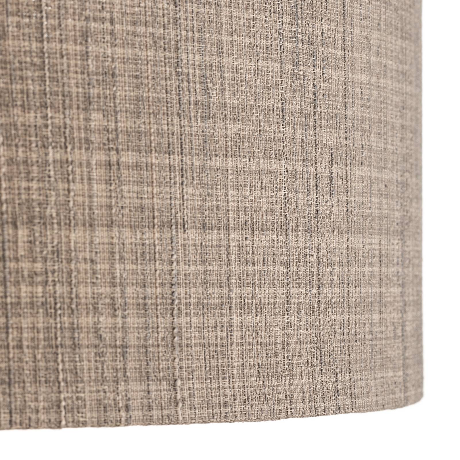 Nowodvorski Lighting Hanglamp - Woon-/ Eetkamer - dimbaar - Modern - alu / grijs / zink - textiel, papier PVC, staal