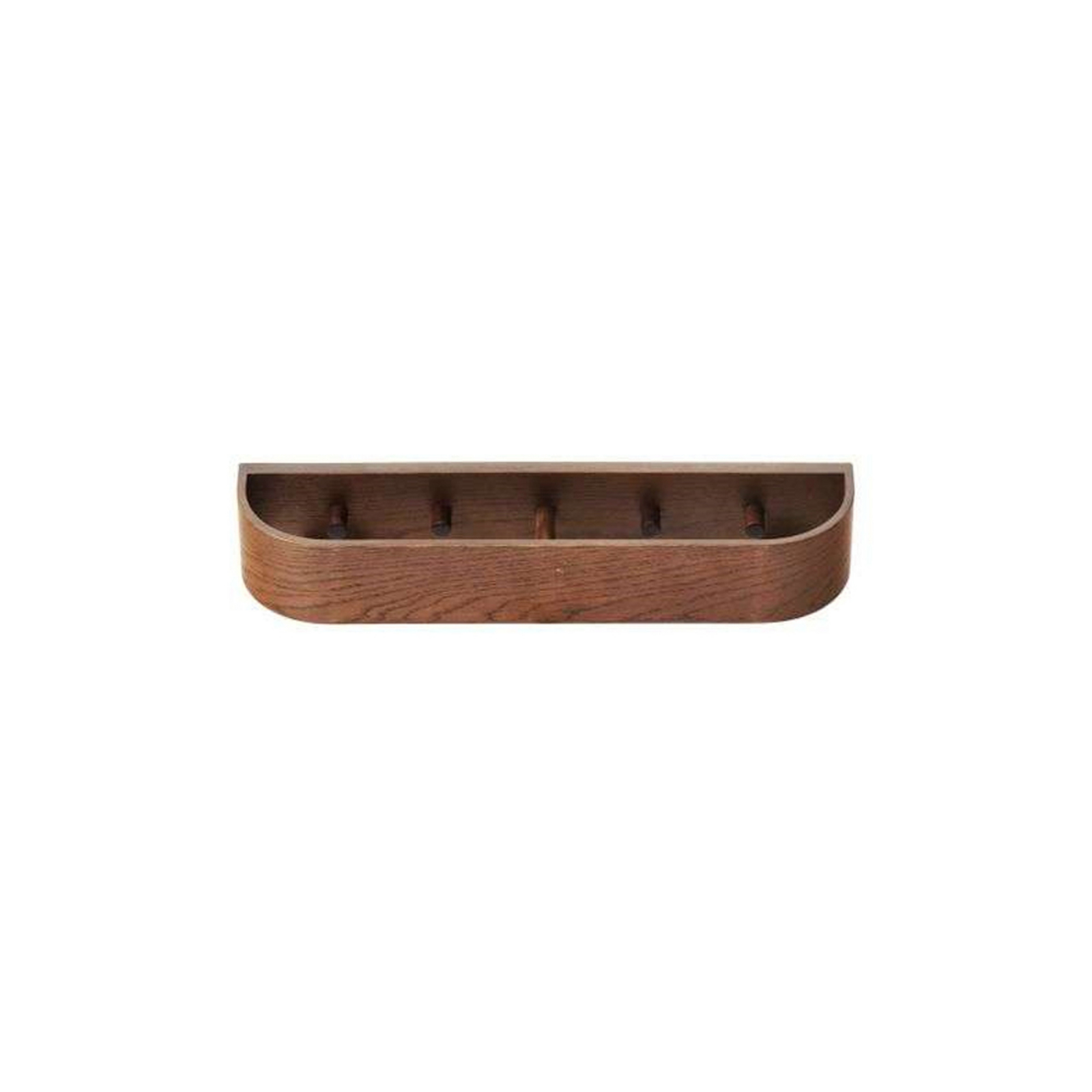 Epoch wall mount, dark brown, 50 cm, wood - Audo