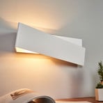 Lampa ścienna Zig Zag w kolorze białym 43 cm