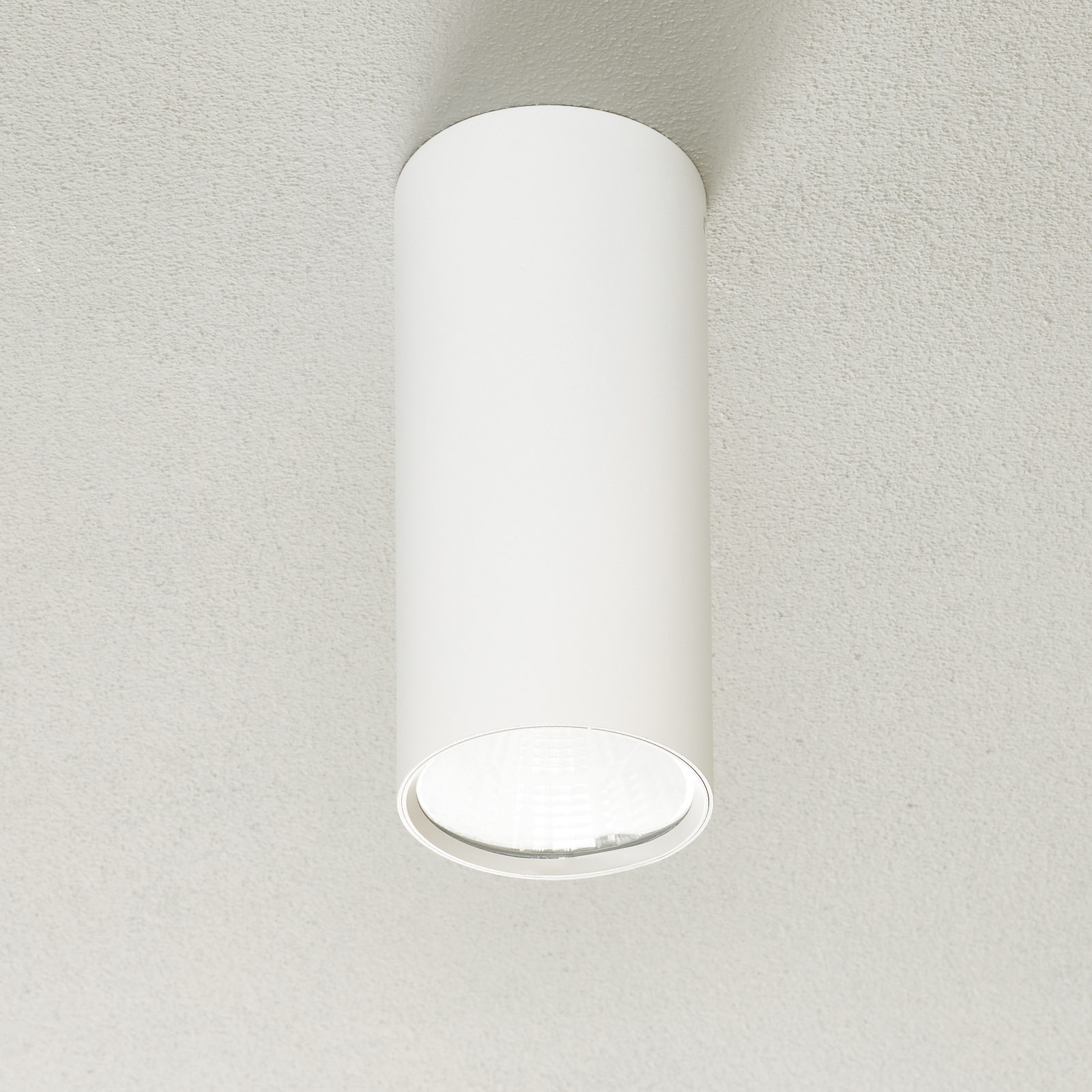 Lucande Takio downlight LED 2 700 K Ø10cm biały