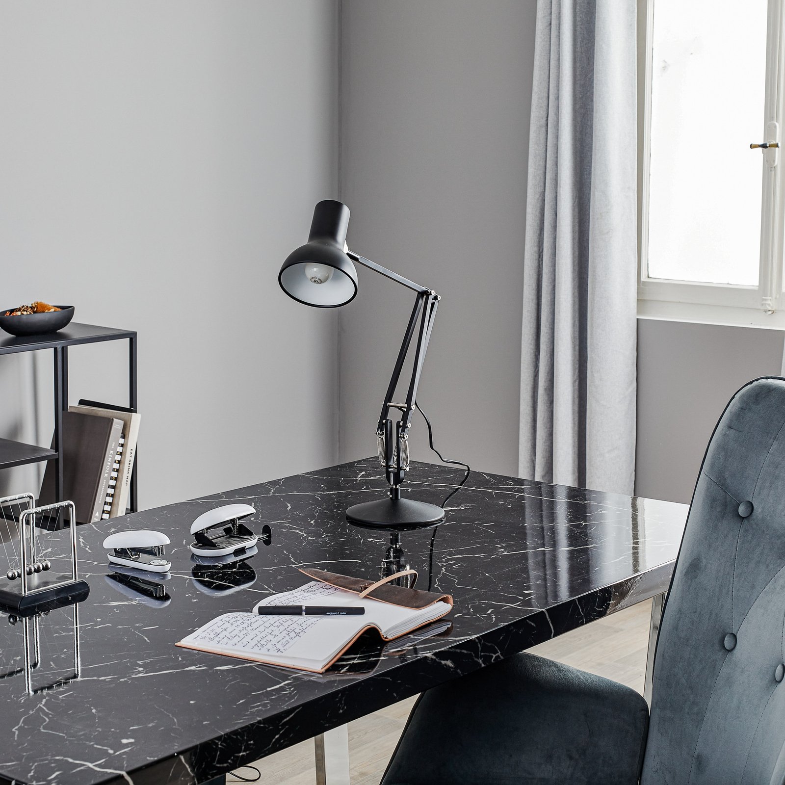 Type 75 Mini Tafellamp Jet Black - Anglepoise