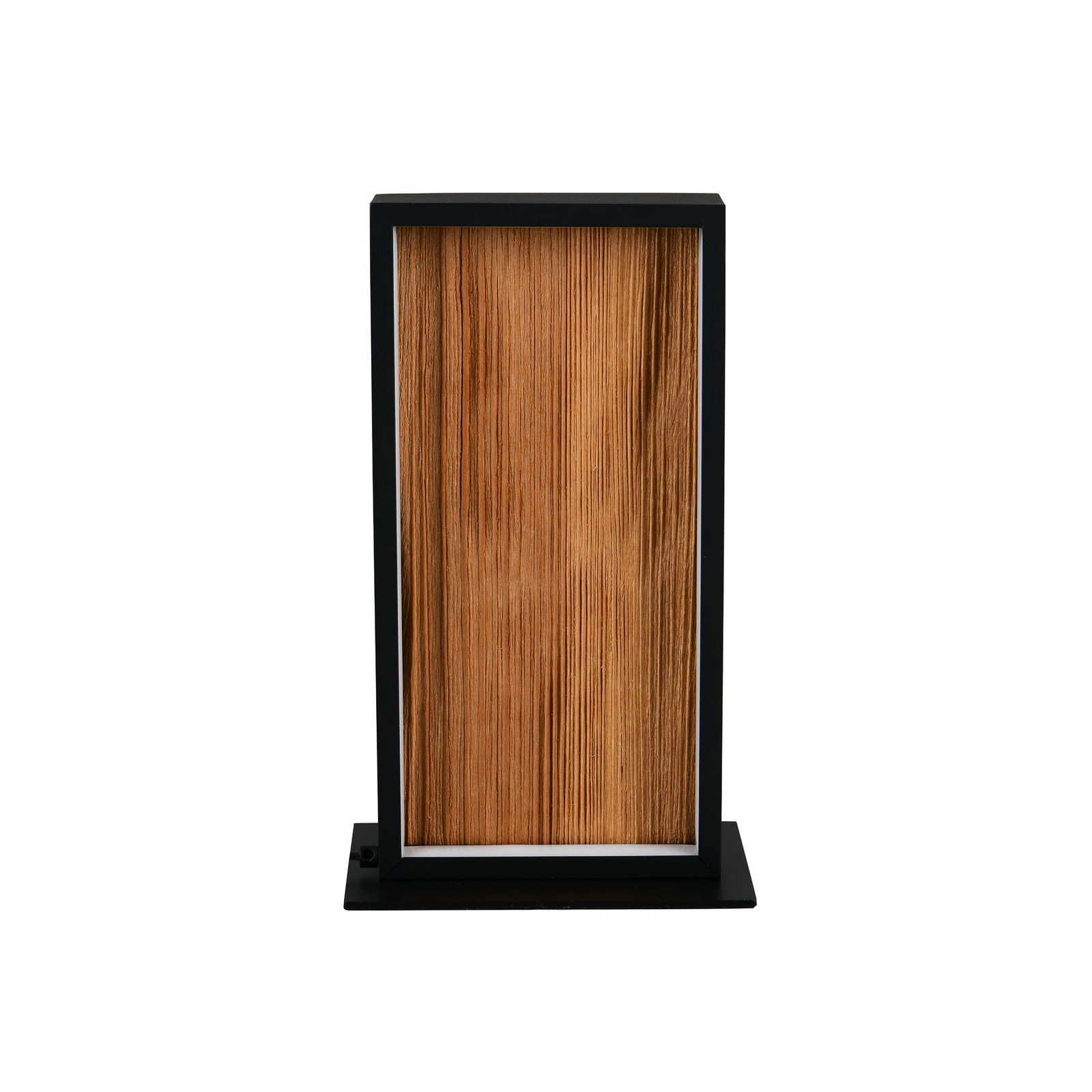 lampada LED da tavolo Kalea, altezza 30 cm, color legno, legno lampada LED da tavolo Kalea, altezza 30 cm, color legno, legno
