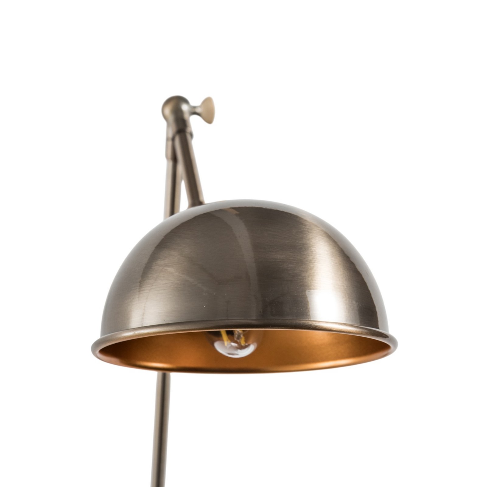 Applique Sivani 6239, ottone anticato, regolabile, E27