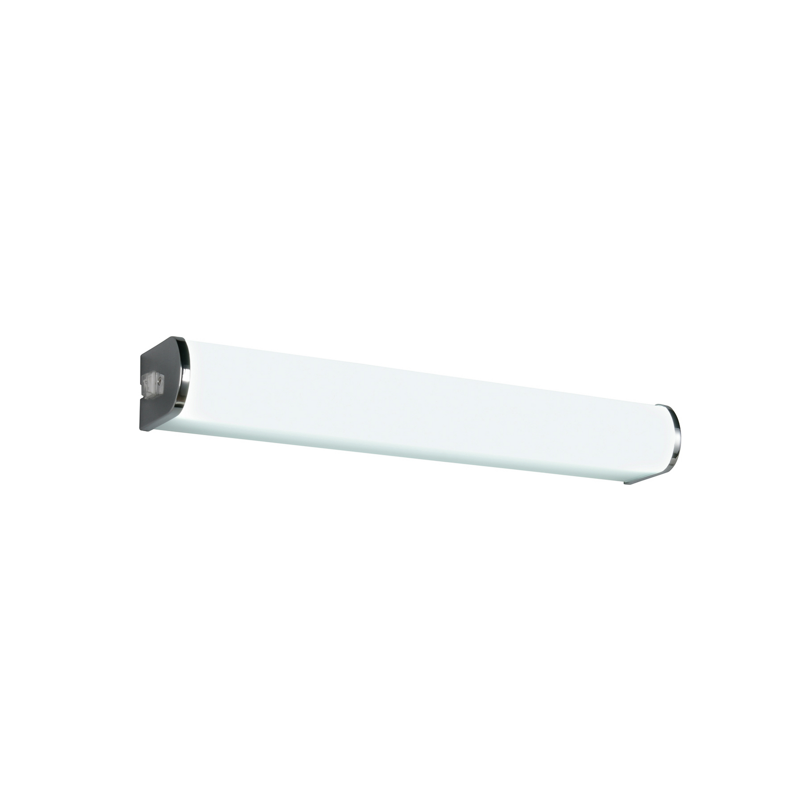 LED-seinavalgusti Giacomo, laius 41 cm, kroom, metall, IP44 LED-seinavalgusti Giacomo, laius 41 cm, kroom, metall, IP44