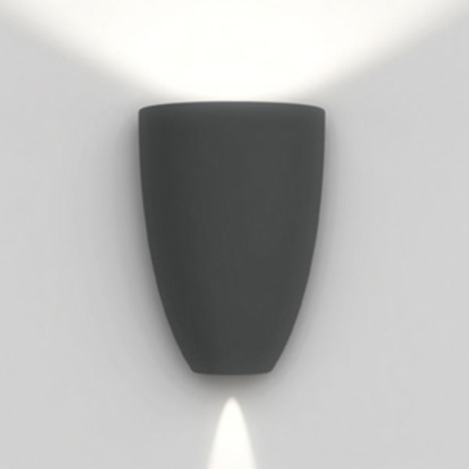 Artemide Molla LED outdoor wall light, anthracite