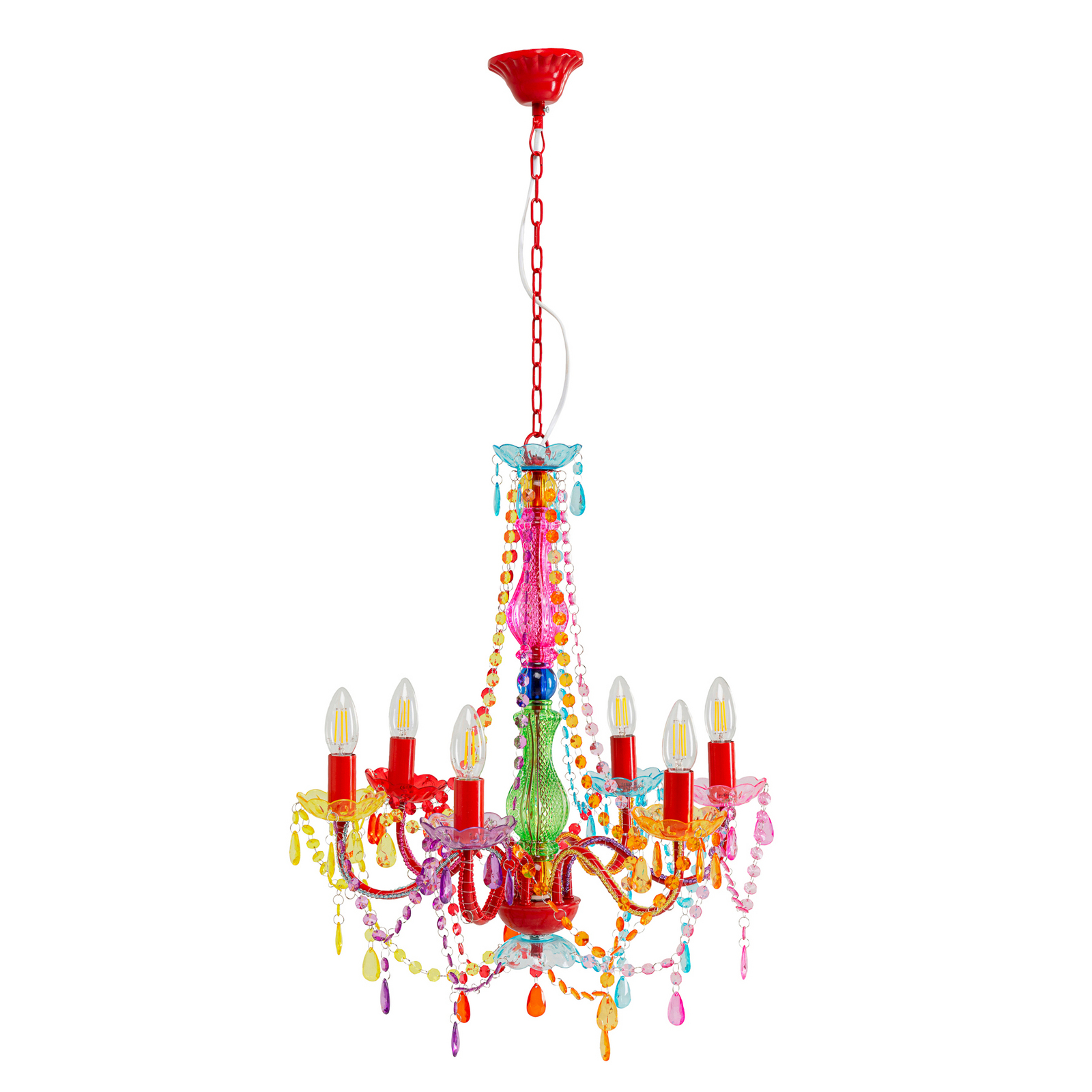 KARE Starlight Rainbow kuuekordne lühtri