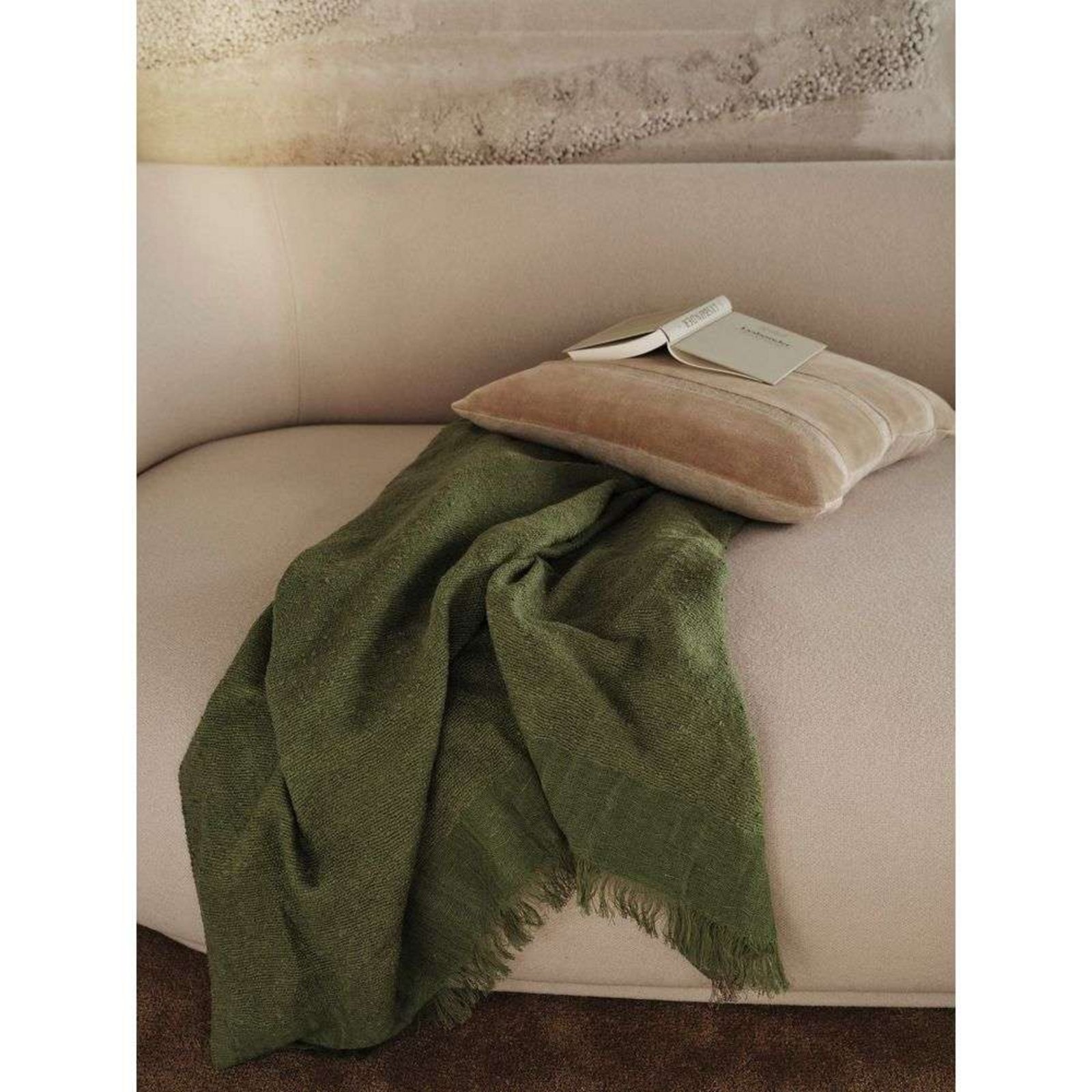 Weaver Throw Avocado - ferm LIVING