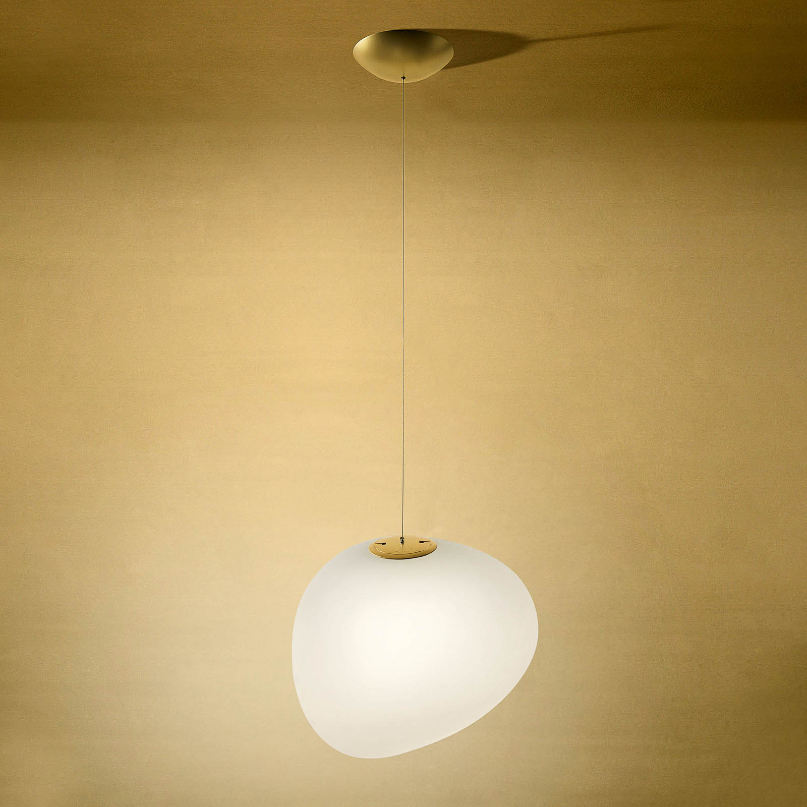 Foscarini Gregg Piccola hanglamp, goud