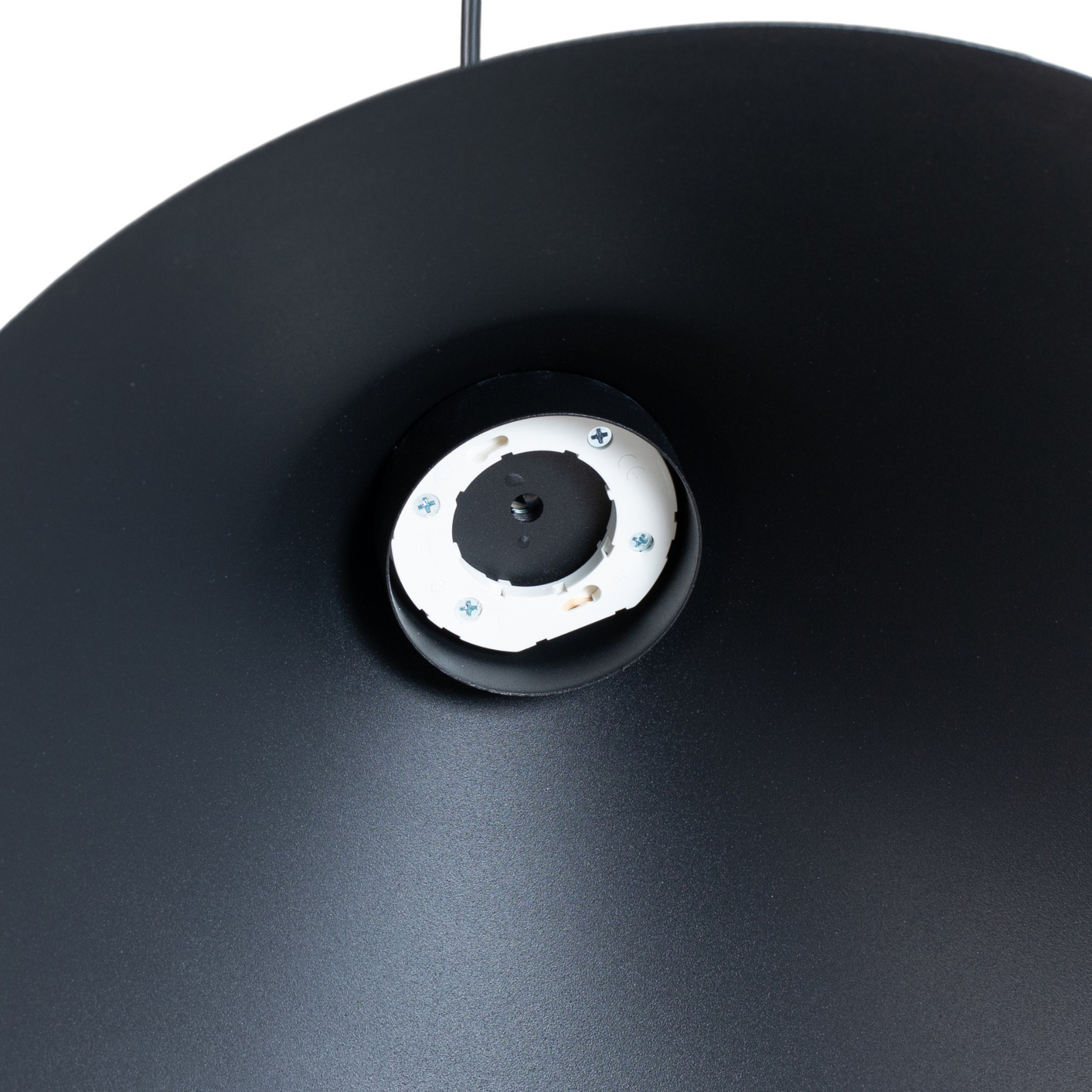 Závěsné svítidlo Capital, černé, 2 světla, Ø 46 cm, GX53