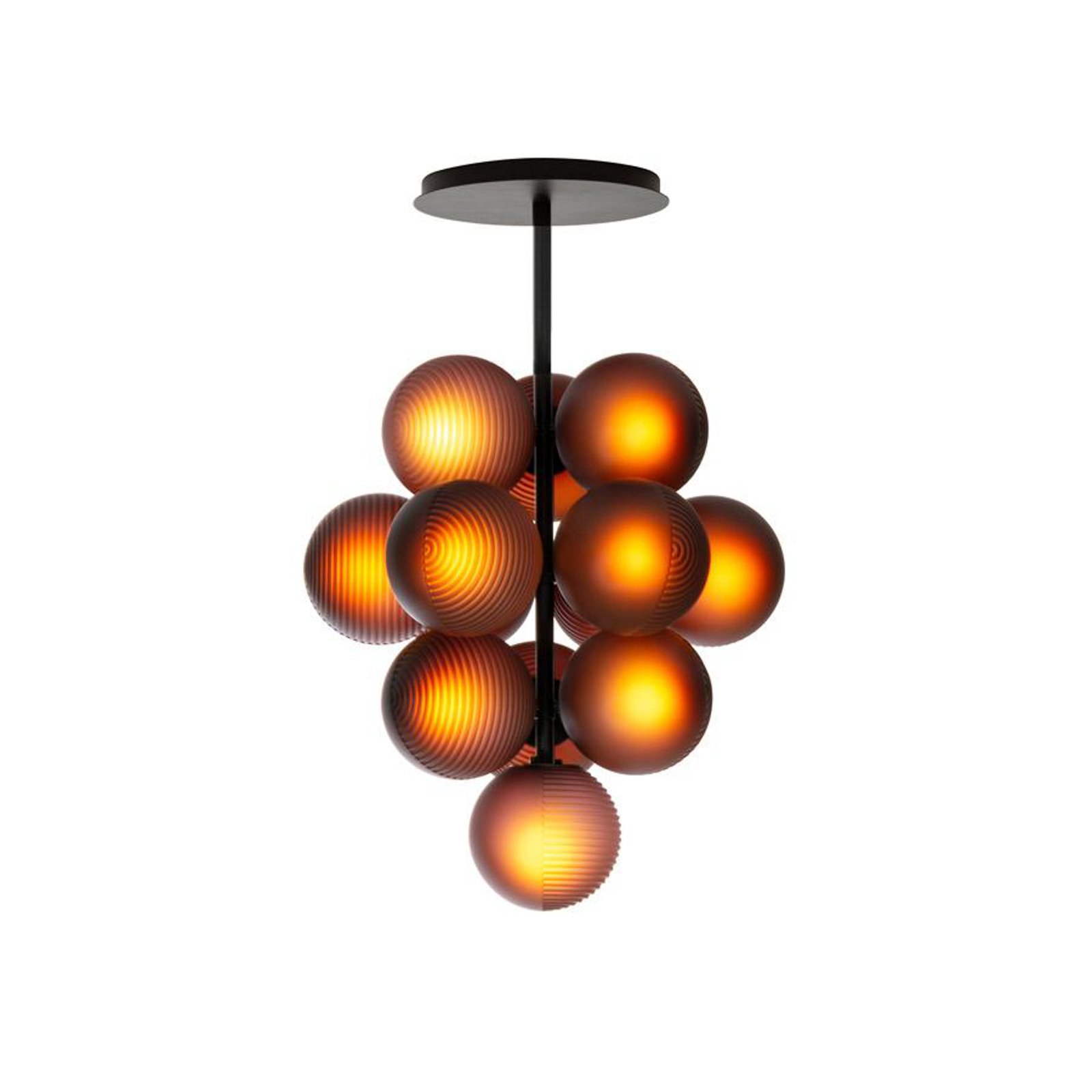 lampa wisząca pulpo Stellar Grape Small, kolor oberżyny