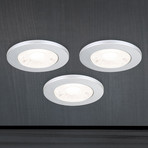 LED-Möbeleinbaustrahler Artist 3er-Set