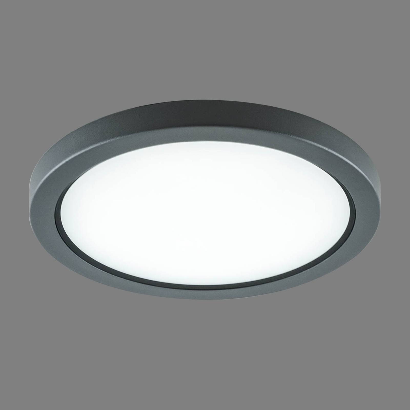 Image of EVN Tectum plafonnier d'extérieur LED rond, verre 4037293021548