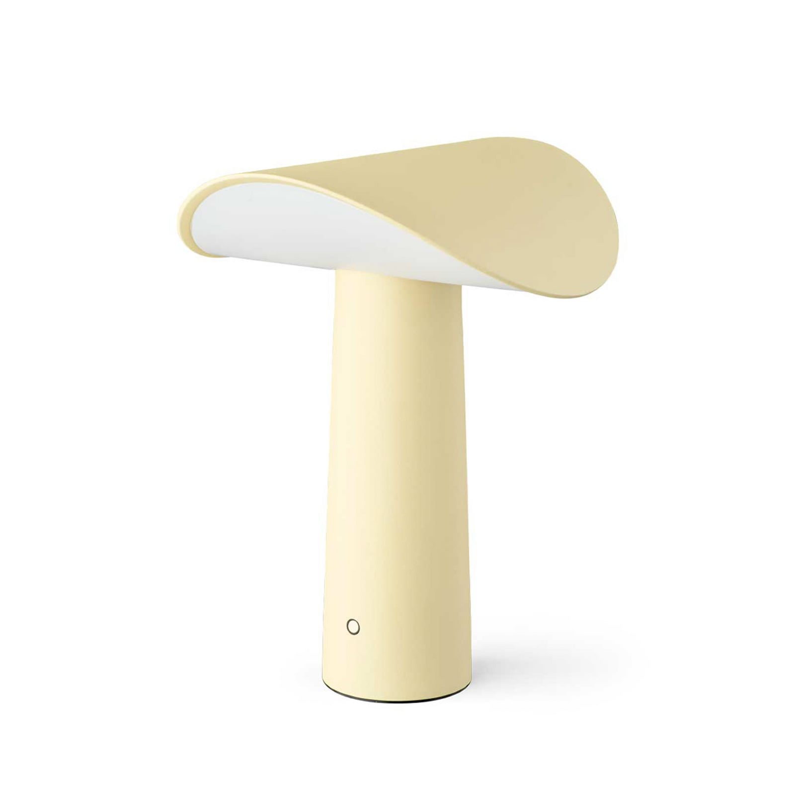 GEJST LED akumuliatorinė stalo lempa Lium, šviesiai geltona, 2700 K, USB